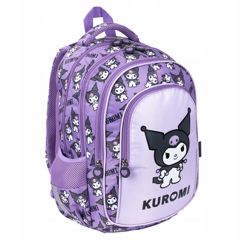 Backpack 4 compartment 16" KUROMI VIOLET Majewski