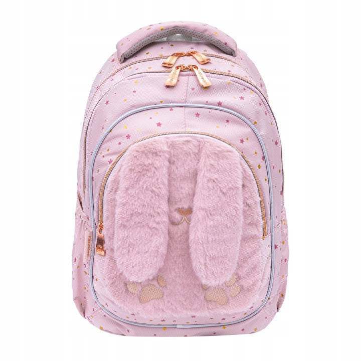 Backpack ASTRABAG FLUFFY BUNNY, AB330 for girls class 1 3 Manufacturer code 5901137232645
