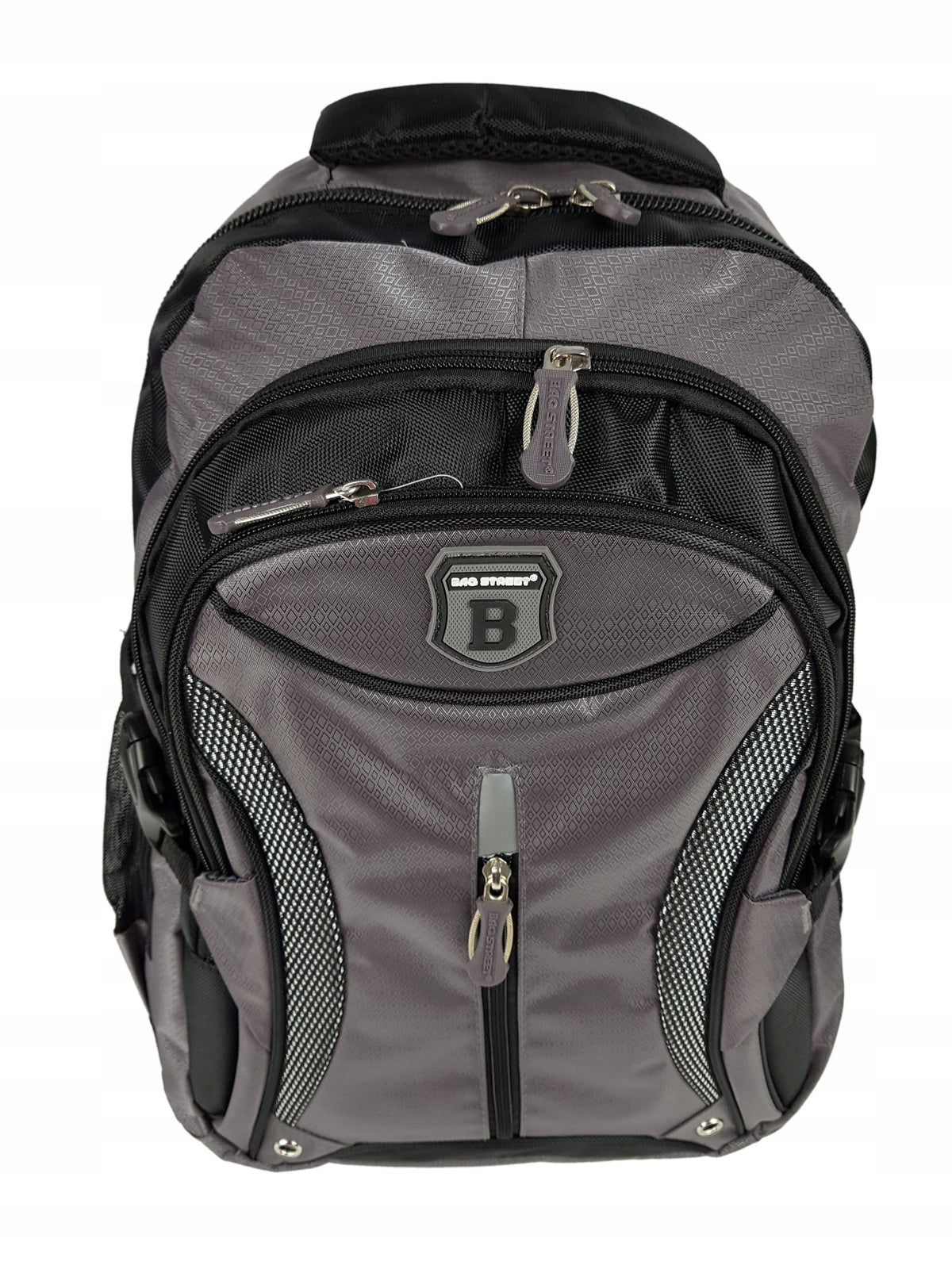 Backpack BAG STREET school hiking for laptop work 4067 grey Manufacturer code 4067