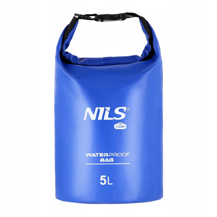 Backpack Bag Waterproof DRY BAG For Kayak Blue 5 L Brand Nils Camp
