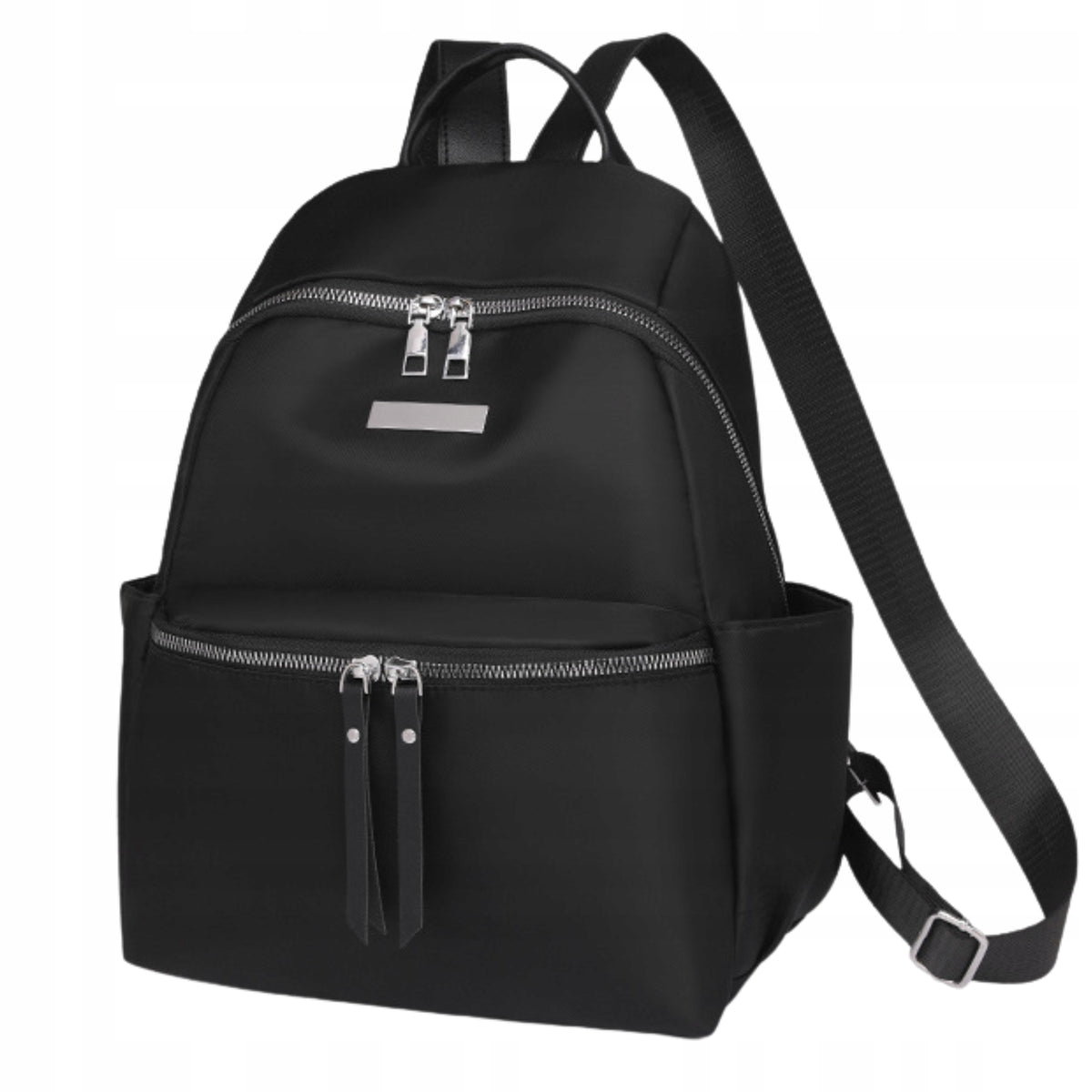 Backpack Black Waterproof For School Work Spacious Elegant 2in1 Brand EdiBazzar