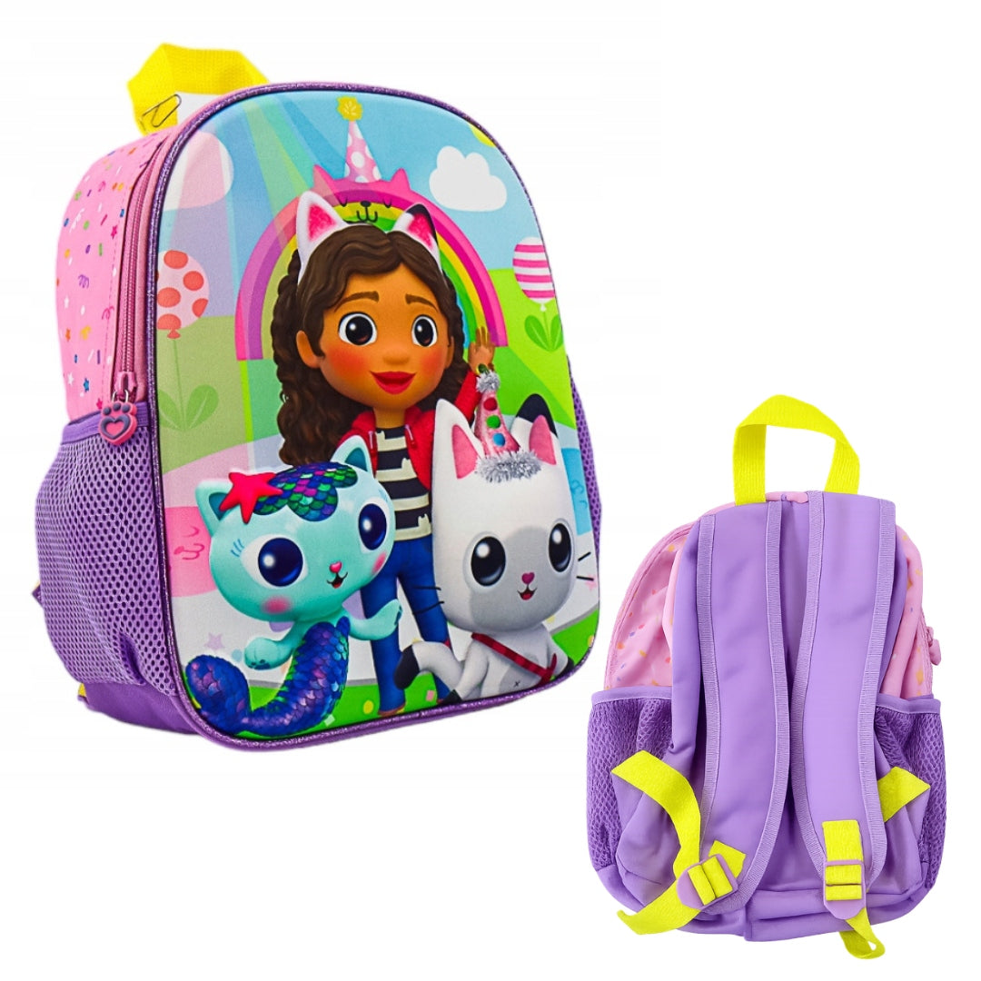 Backpack Cat House Gabi Gabby's Dollhouse Preschool EVA Packaging status original