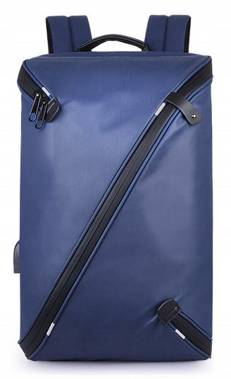 Backpack Elegant Waterproof Urban Men's Blue