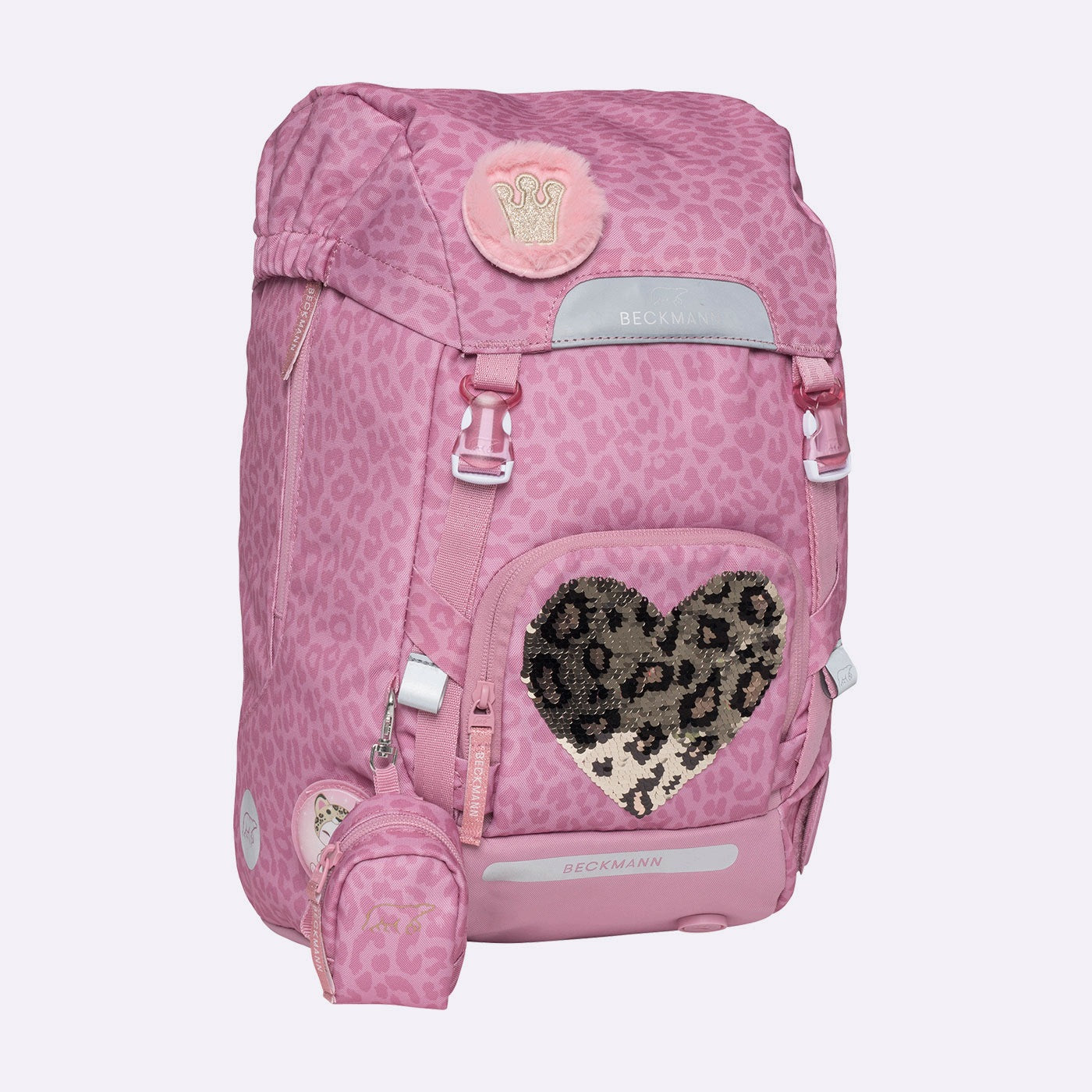 Backpack, Ergonomic Backpack for School, Clasic Maxi, Furry Color multicolor