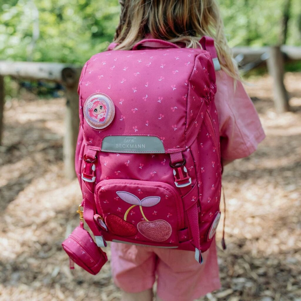 Backpack, Ergonomic School Backpack, Classic, Cherry