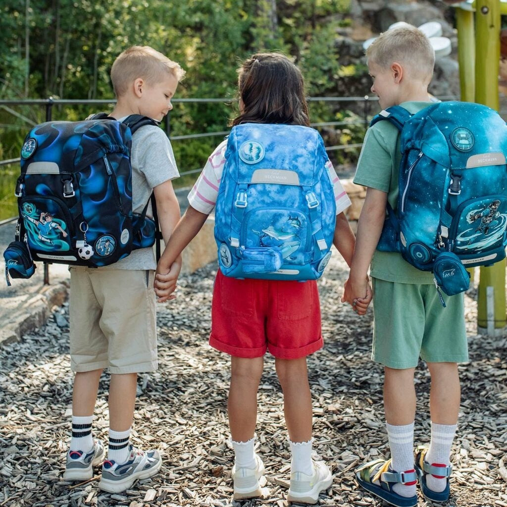 Backpack, Ergonomic School Backpack, Classic, Magic League Color multicolor