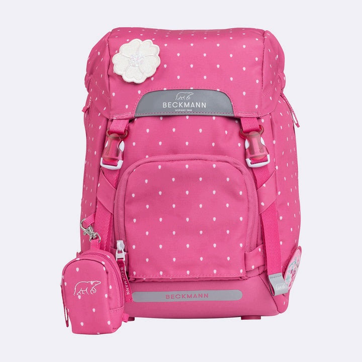 Backpack, Ergonomic School Backpack, Classic STRAWBERRY Brand BECKMANN