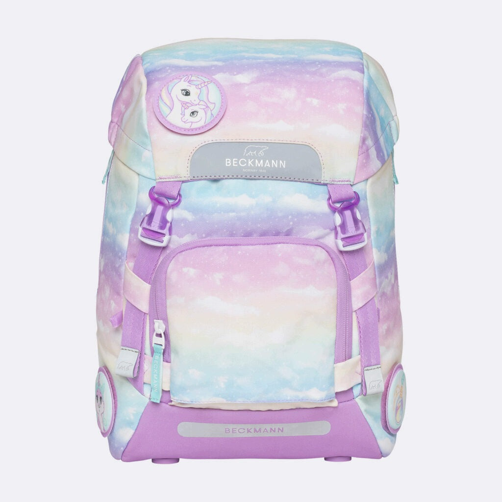 Backpack, Ergonomic School Backpack, Classic, Unicorn Color multicolor