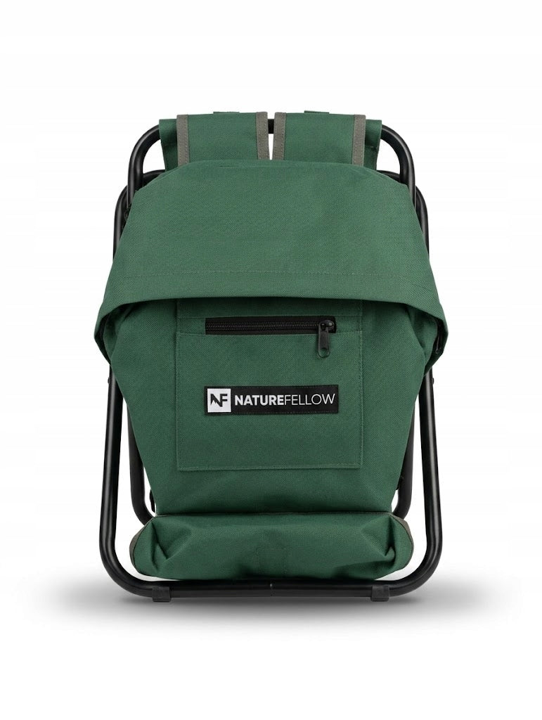 Backpack Fishing Chair 2in1 NatureFellow Strong Folding Fish Brand no brand