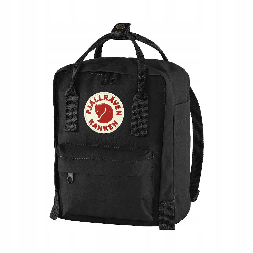 Backpack Fjallraven Kanken Mini black 550 Dimensions small (smaller than A4)