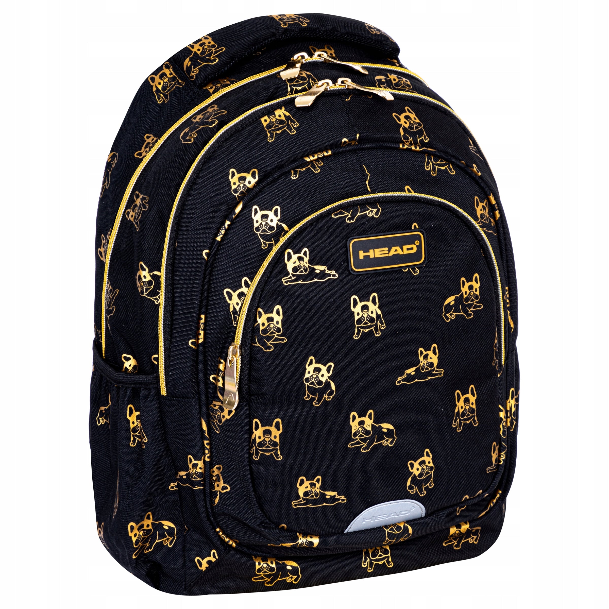 Backpack HEAD GOLDEN FRENCHIE for 1st class, 3-chamber, ERGOBACK system EAN (GTIN) 5901137221403