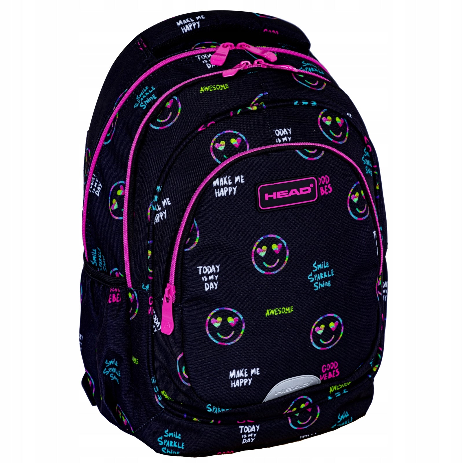 Backpack HEAD SMILE SPARKLE SHINE! up to 1st class, 3-chamber, ERGOBACK system Brand Head