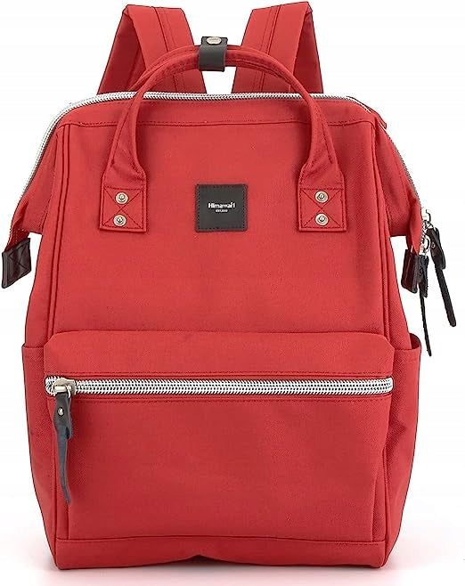 Backpack HIMAWARI Women's School Laptop 15,6 A4 USB Urban 19L Red Manufacturer code 6976720541151