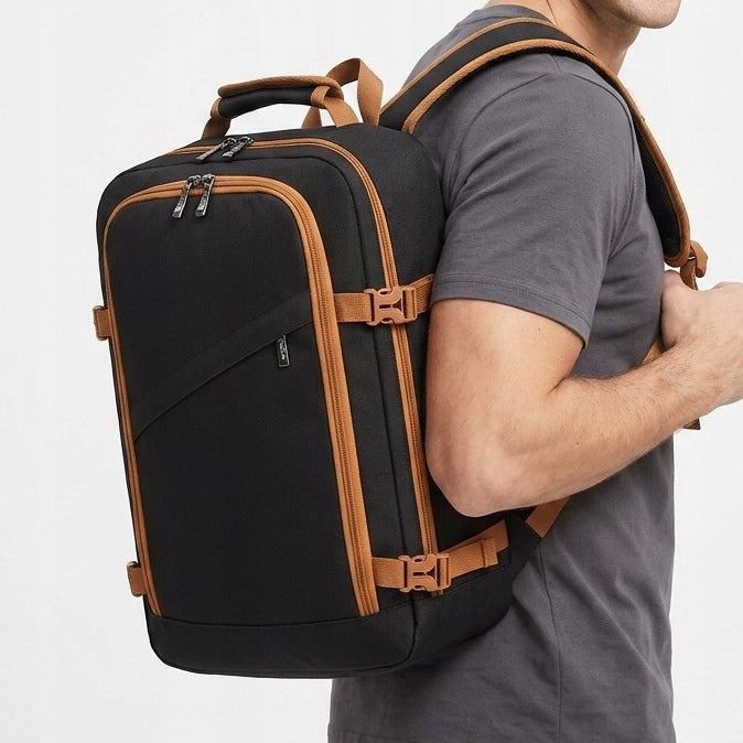 Backpack Hand Luggage for Airplane 40x30x20 RYANAIR Travel Small Expander Packaging status original