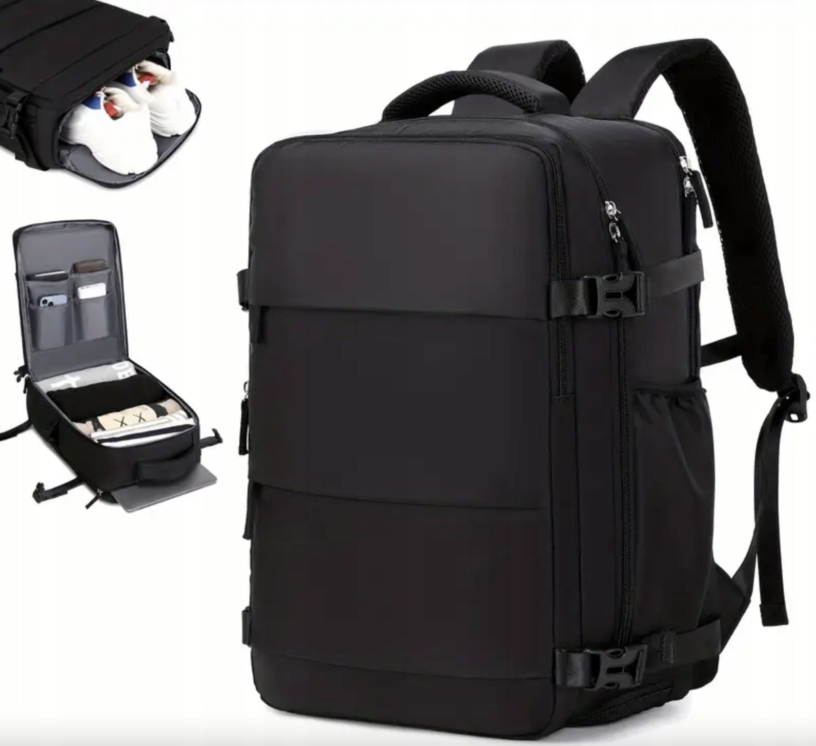 Backpack Hand Luggage for Airplane 45x30x20 Wizzair Cabin USB FORPLANE