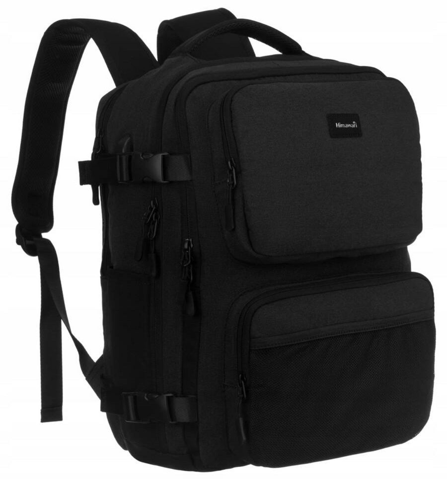 Backpack Himawari Box XL, black Himawari Brand Himawari