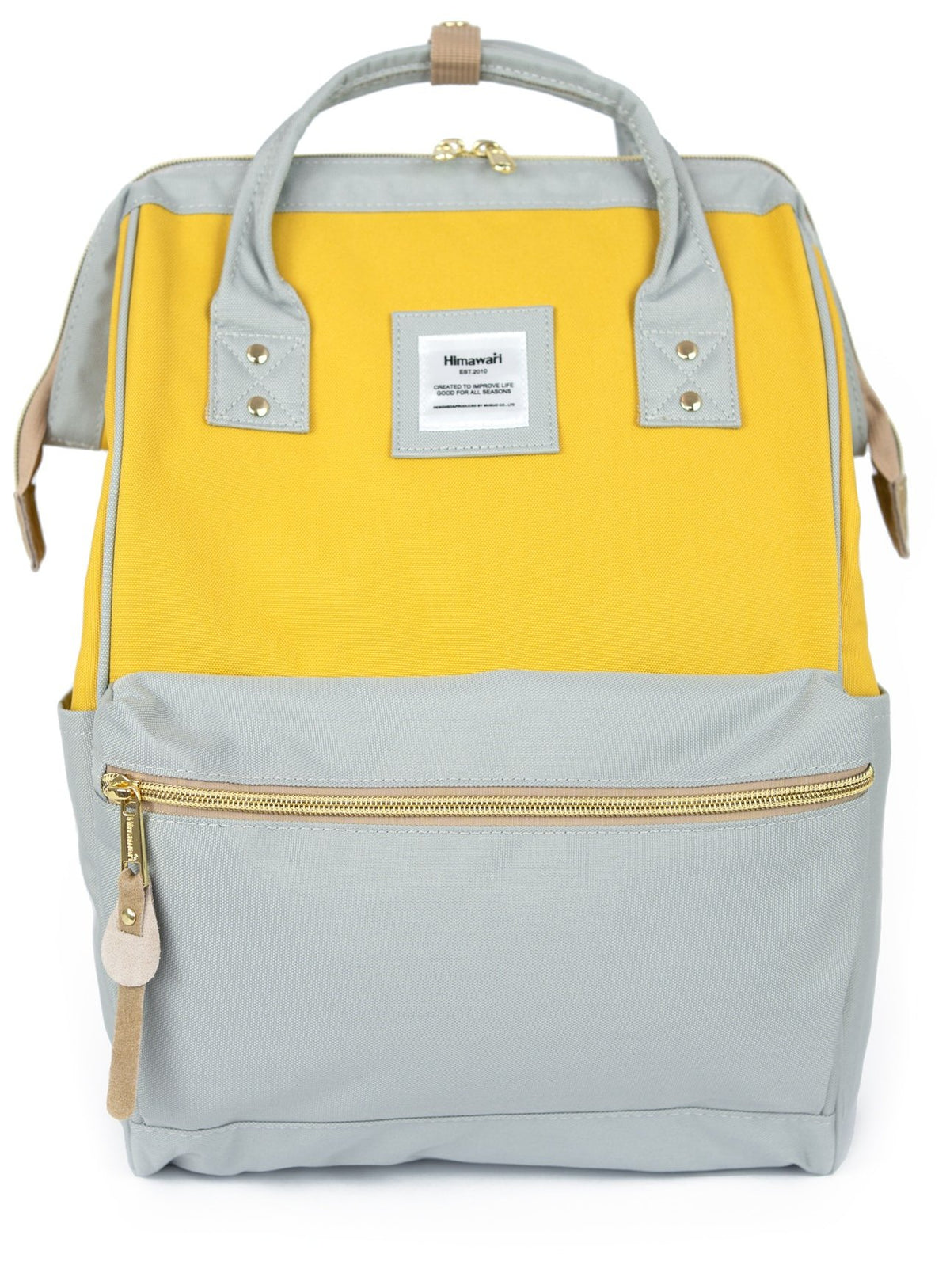 Backpack Himawari Dual M, light grey, yellow, multicolor Himawari