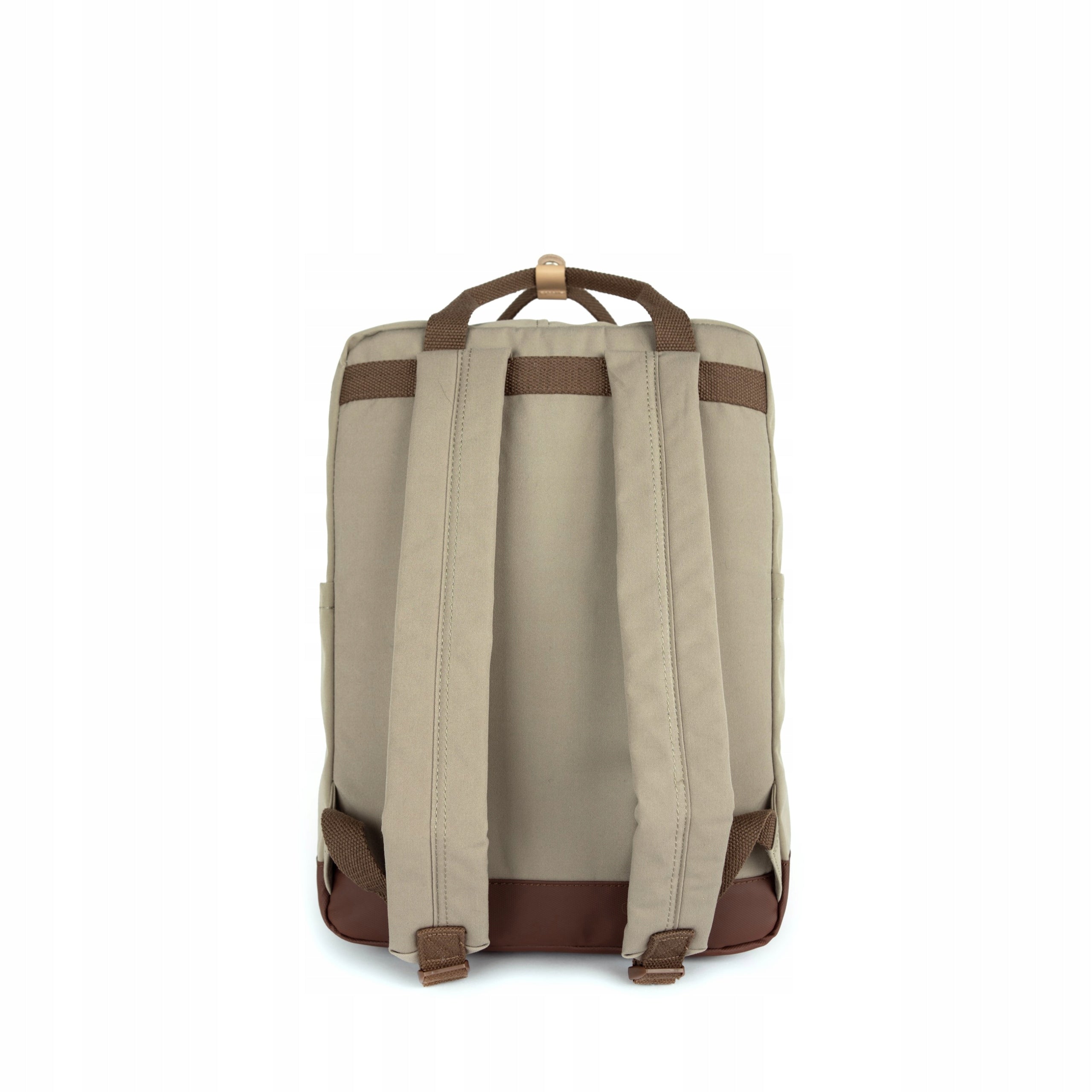 Backpack Himawari Study M, brown, dark beige Himawari Brand Himawari