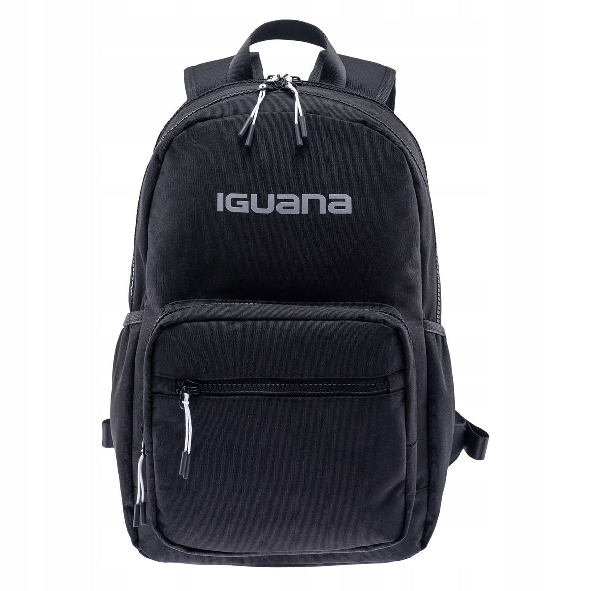 Backpack IGUANA KRINIS Black Spacious Main Compartment Laptop Pocket