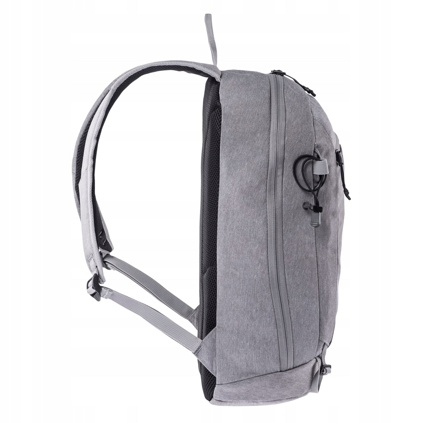 Backpack IGUANA WAYMILK Grey Spacious Main Compartment Adjustable Suspenders Main pattern plain