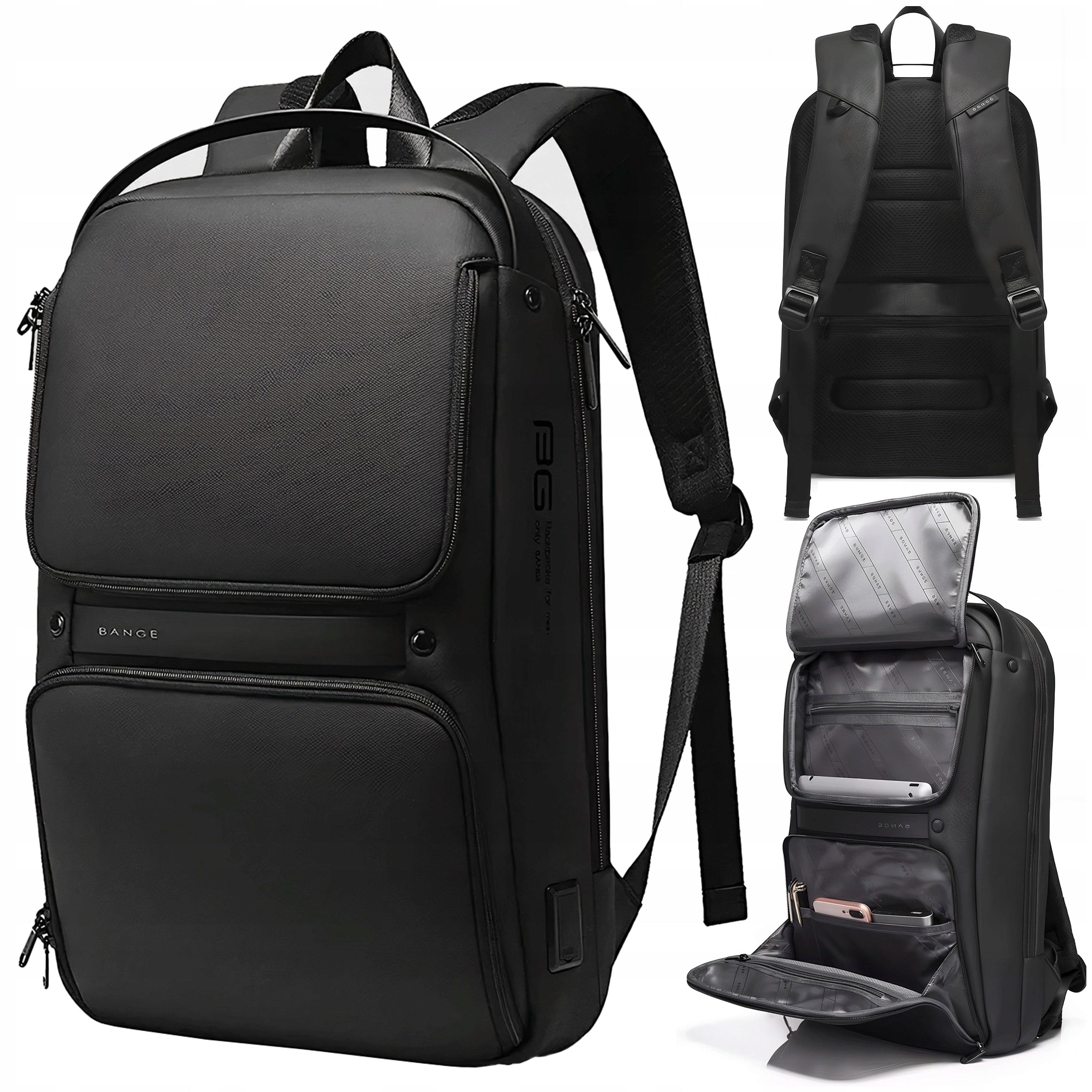 Backpack Laptop Bag Travel Handheld for Airplane Business Large with USB