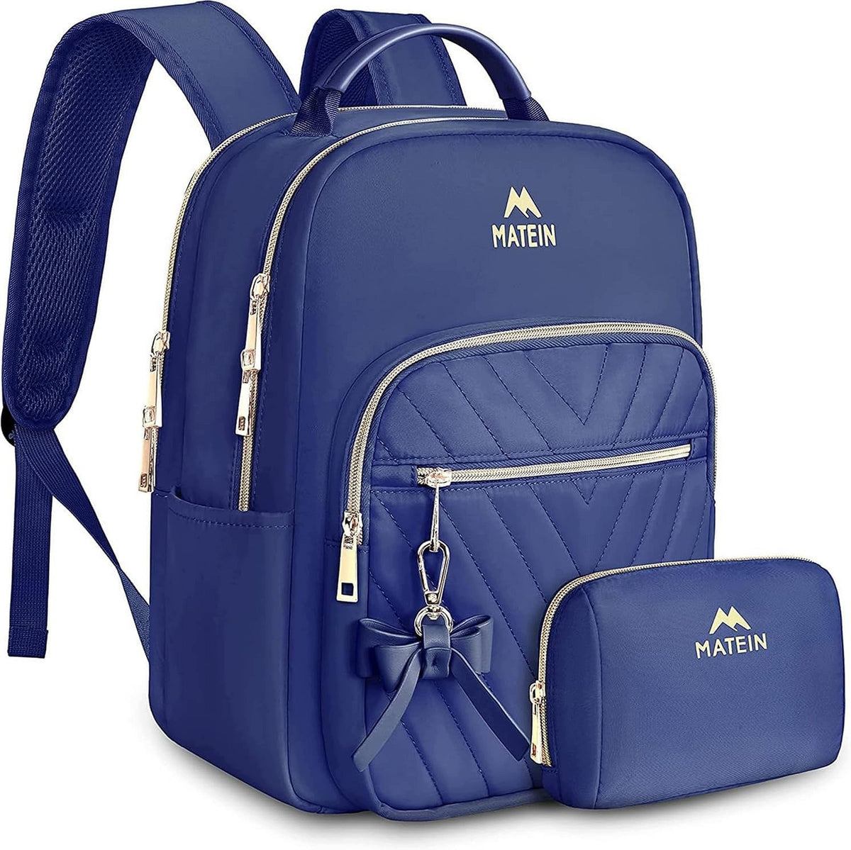 Backpack MATEIN WOMEN'S elegant urban stylish multifunctional 1342 Blue