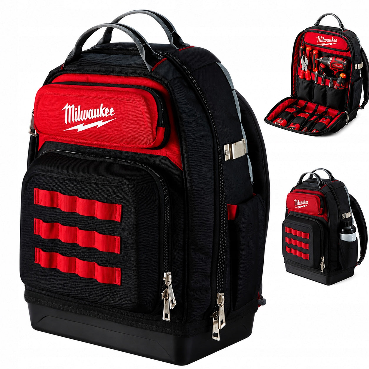 Backpack Milwaukee Premium Tool Backpack 48 Pockets Lightweight