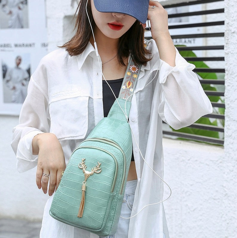 Backpack Mint Waterproof Women's Spacious Shoulder Bag Leather Bag Brand EdiBazzar