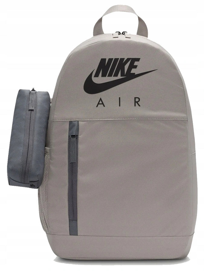 Backpack NIKE AIR Elemental School Sports + Pencil Case Grey For School Set