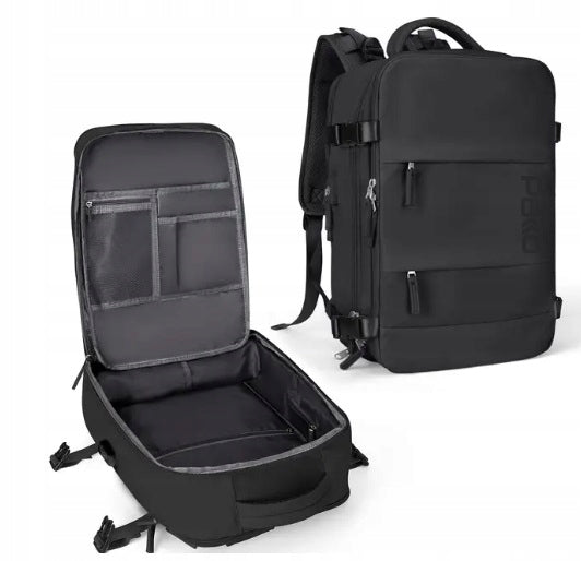 Backpack PAKO Hand Luggage for Airplane Wizzair Rayanair 40x30x20 USB T500 Manufacturer code T500