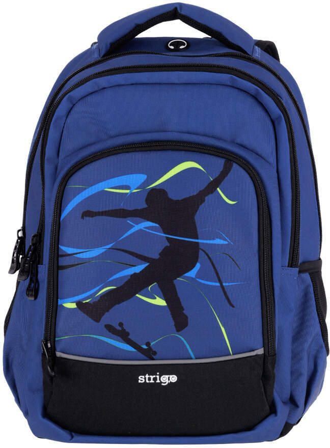 Backpack PL003 Misty Skate navy blue STRIGO