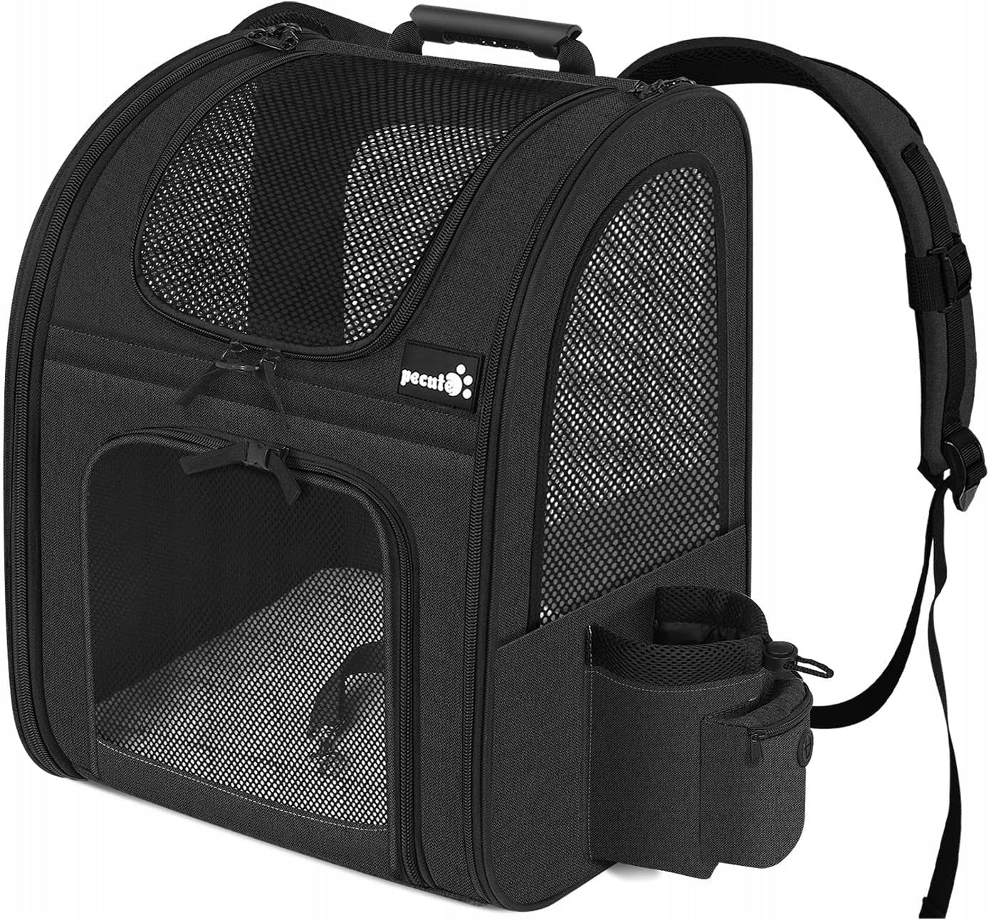 Backpack Pecute 34 cm x 28 cm x 44 cm black
