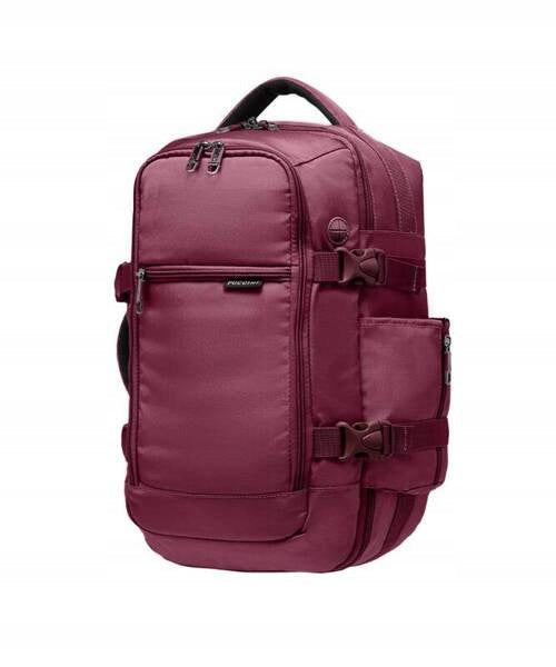 Backpack Puccini PM90171-3B red carry-on luggage for Wizzair 40x25x20 cm