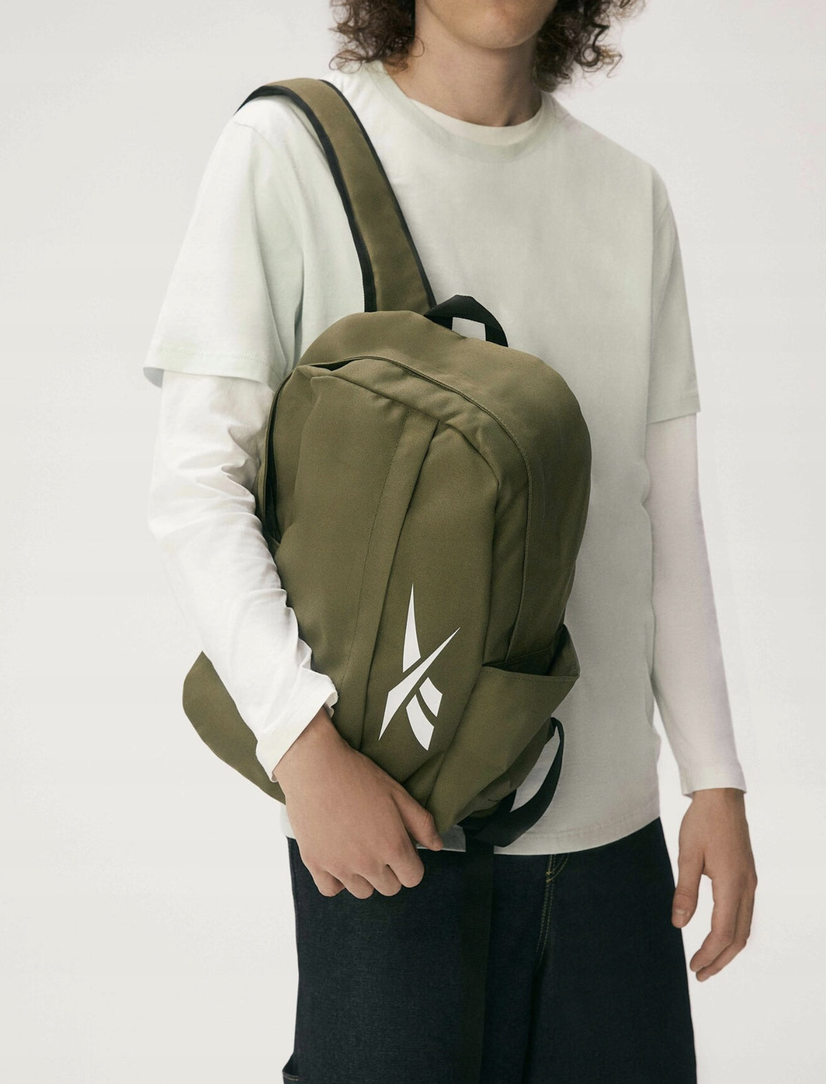 Backpack Reebok Sports City School Pockets Clipboard Khaki EAN (GTIN) 5904862987248