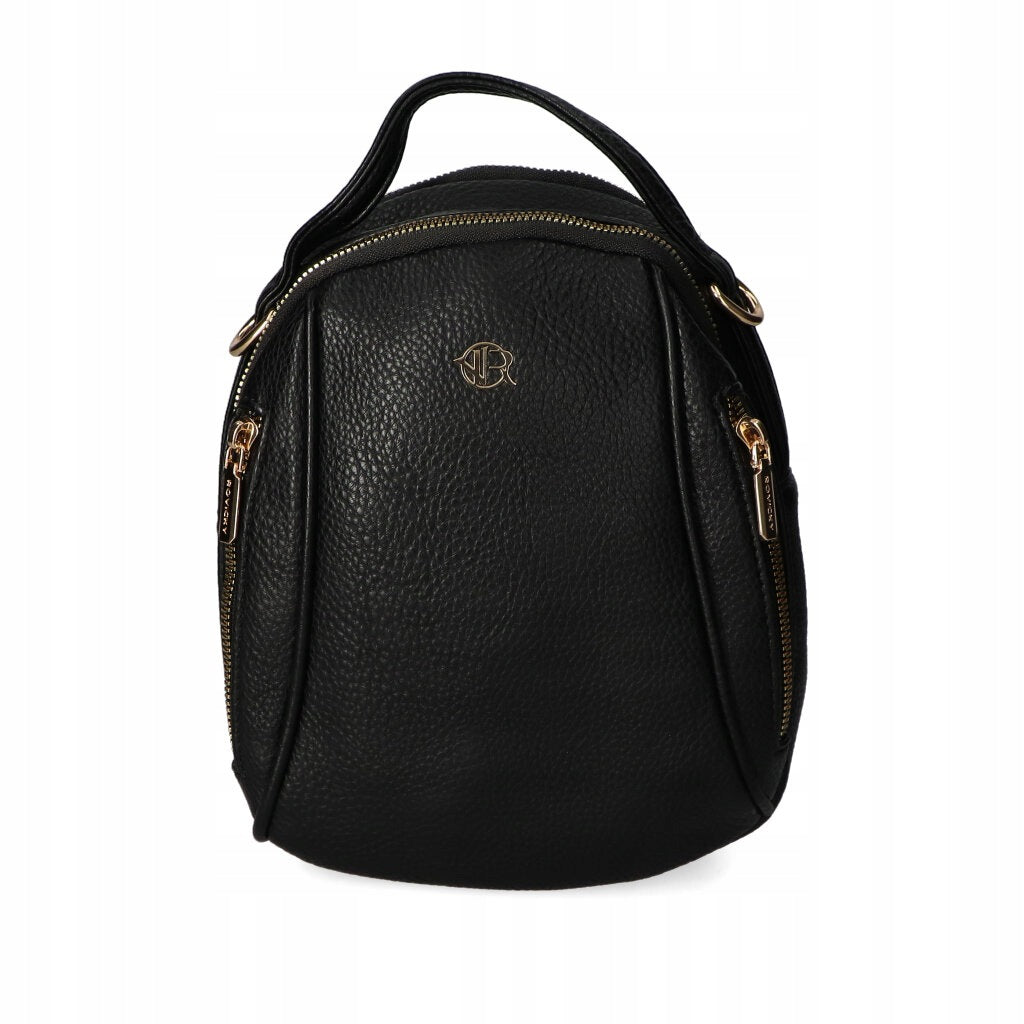 Backpack Rovicky R-KP-11-F19/4256 Black Gold fittings Brand Rovicky