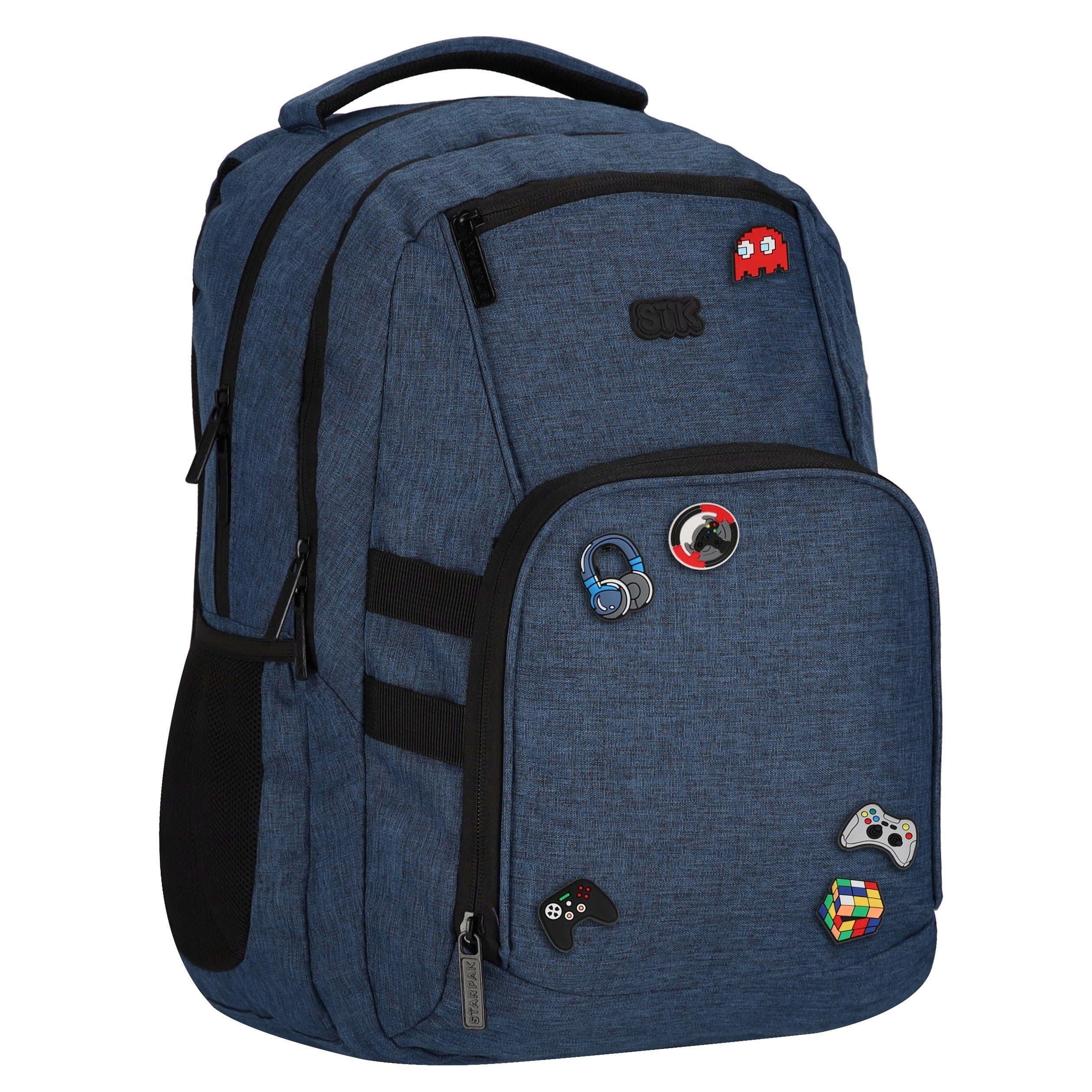 Backpack Sport Melange blue with pins Starpak 585726 Brand Starpak