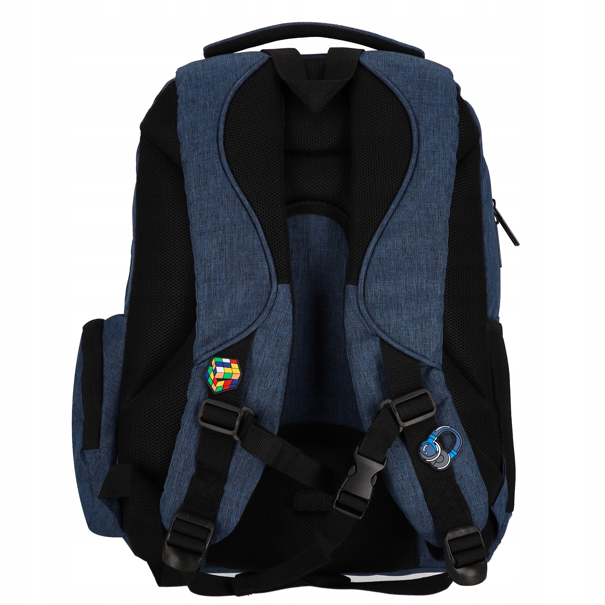 Backpack Sport Melange blue with pins Starpak 585726 Manufacturer code 585726