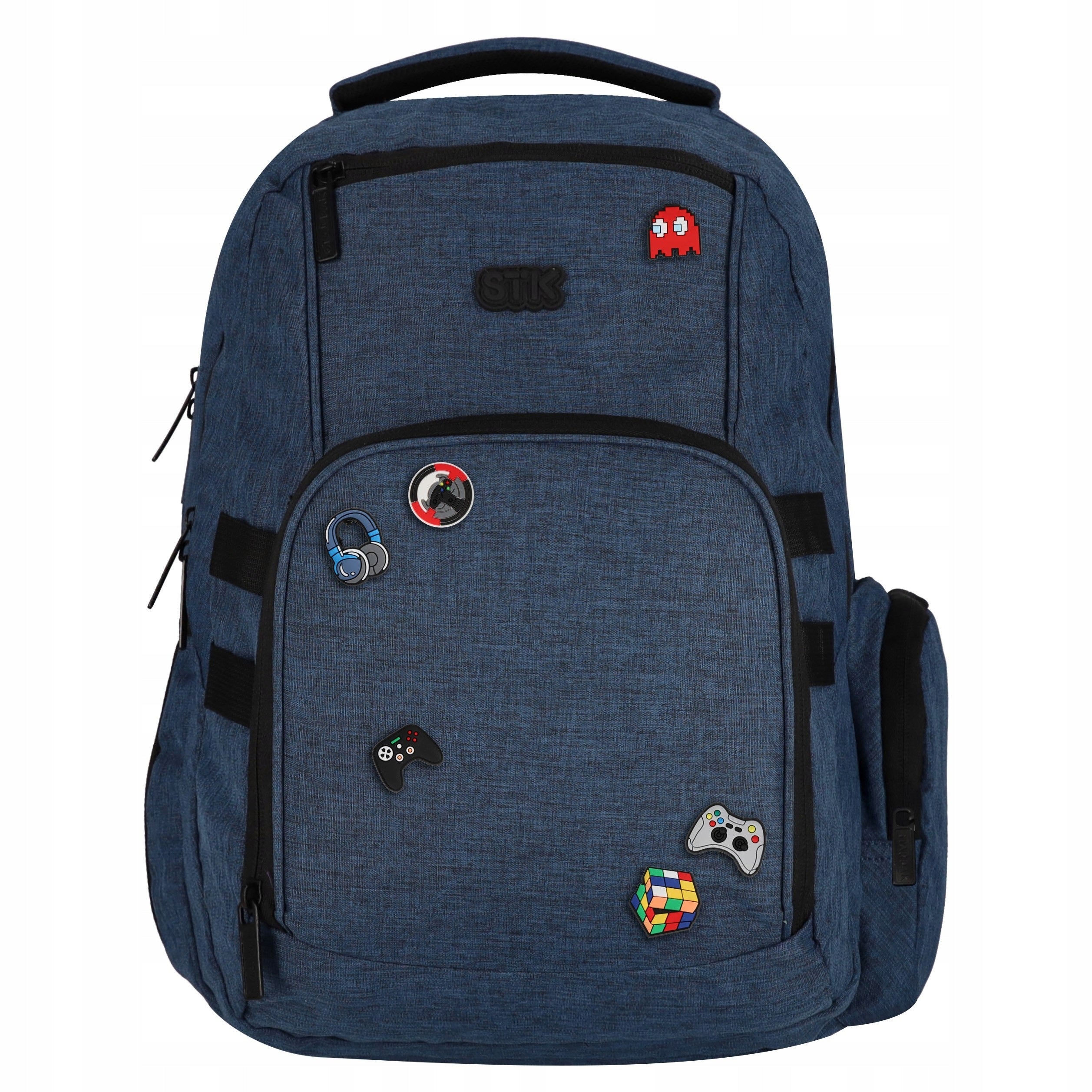 Backpack Sport Melange blue with pins Starpak 585726
