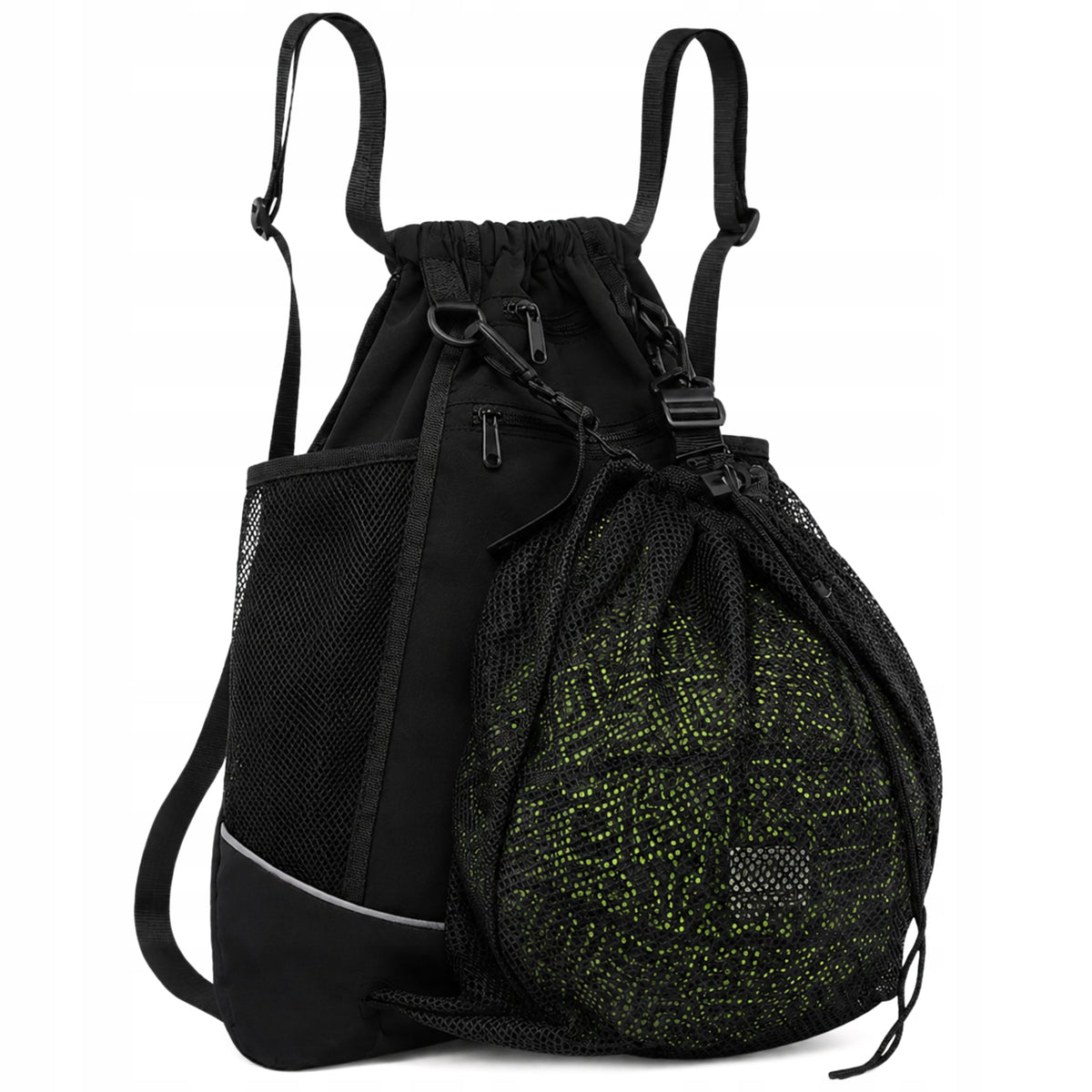 Backpack Sports School Bag Gym Bag Training Waterproof Black