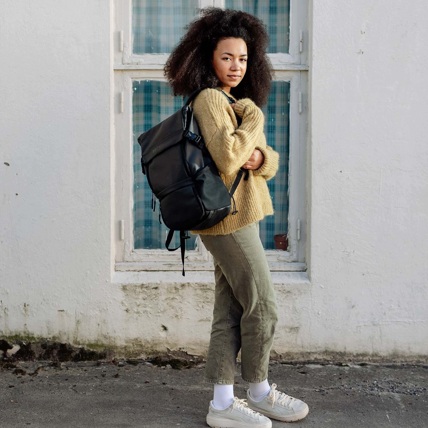 Backpack, Street Light, Black Brand BECKMANN