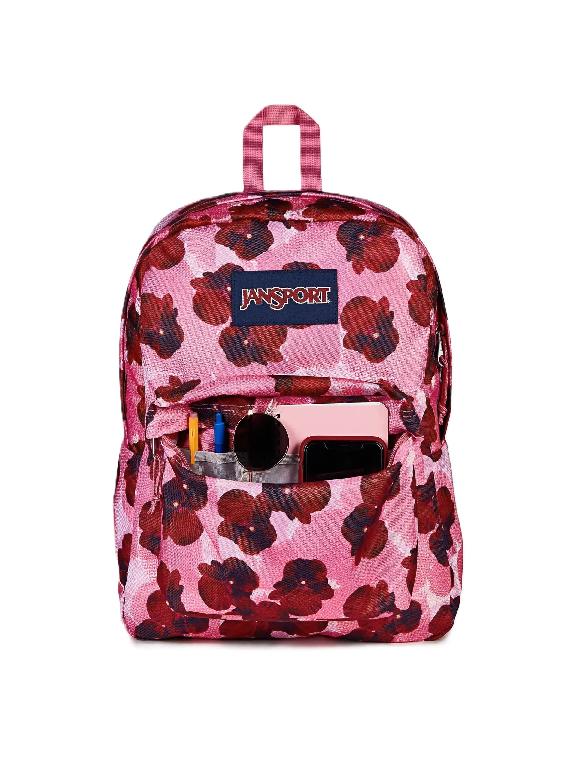 Backpack SuperBreak One JanSport EK0A5BAGA0J Art Digital Fuchsia Brand JanSport
