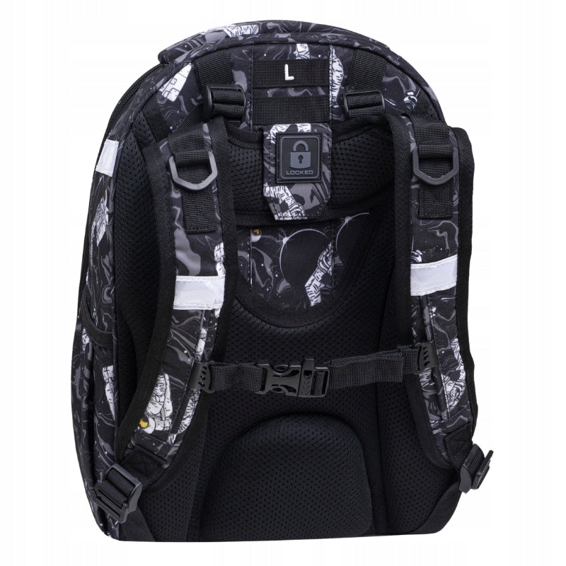 Backpack TORNISTER ergonomic CoolPack Turtle ASTRONAUT black with astronaut Brand CoolPack