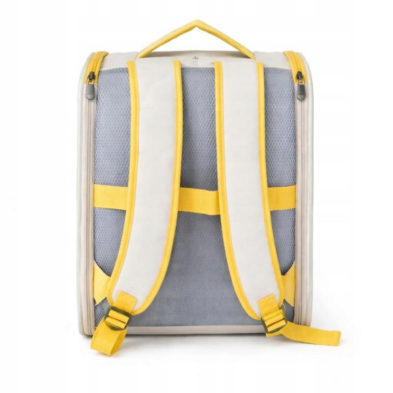 Backpack Transporter For Cat and Small Dog HELLO CAT Colour Yellow up to 7,5 kg Brand no brand