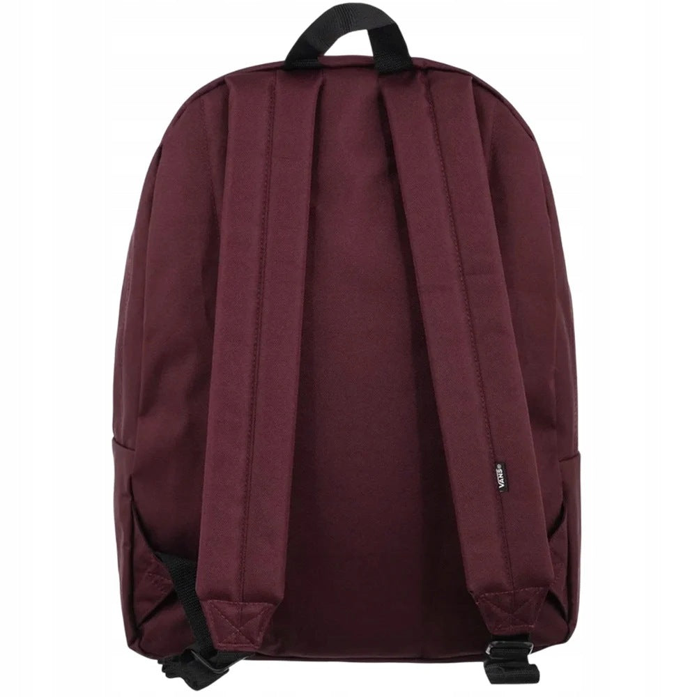 Backpack Vans Old Skool VN00103A4QU1 school burgundy laptop compartment Packaging status original