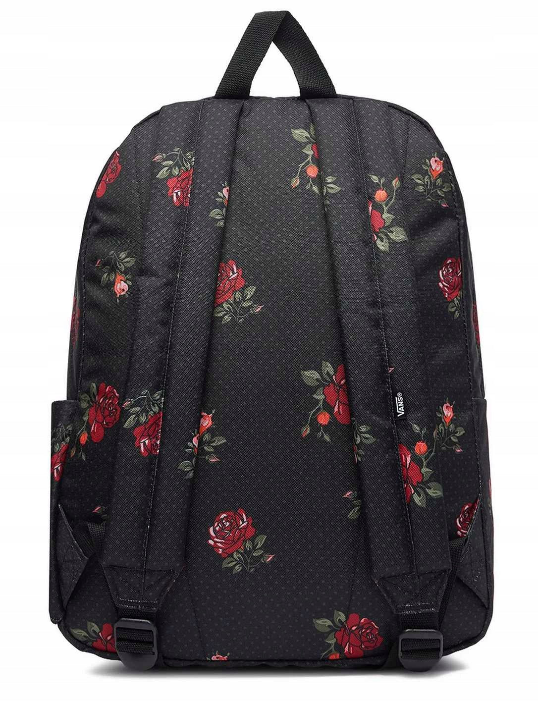 Backpack Vans original roses flowers Manufacturer code VN000H4YBRR1