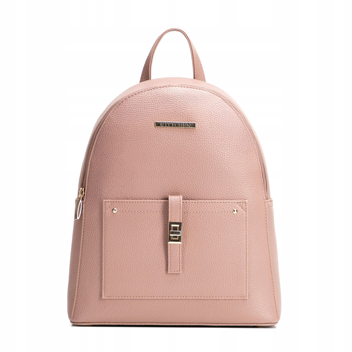 Backpack WITTCHEN women's 29-4Y-003-B55 eco leather powder pink