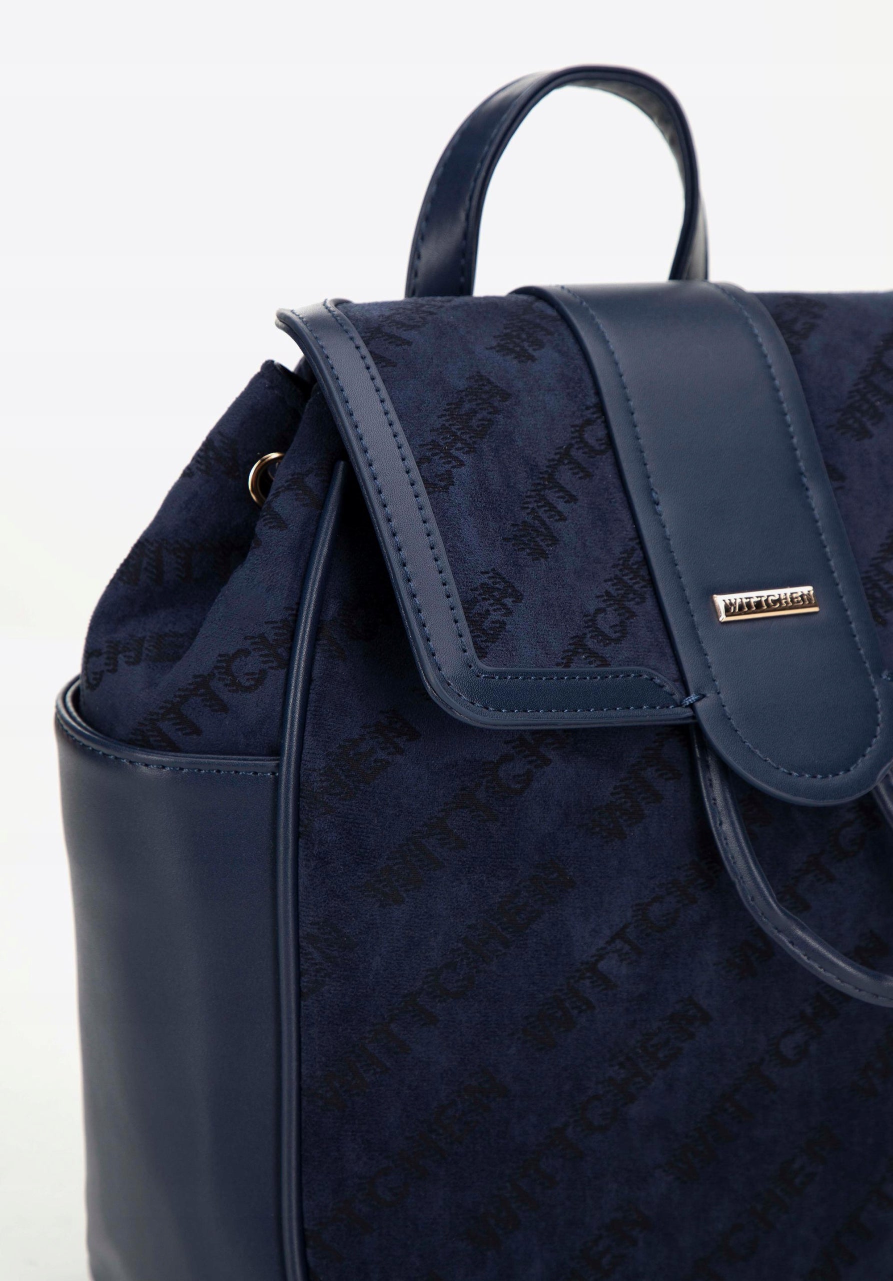 Backpack Wittchen Young 99-4Y-519-7 navy blue with eco-leather Manufacturer code 99-4Y-519-7