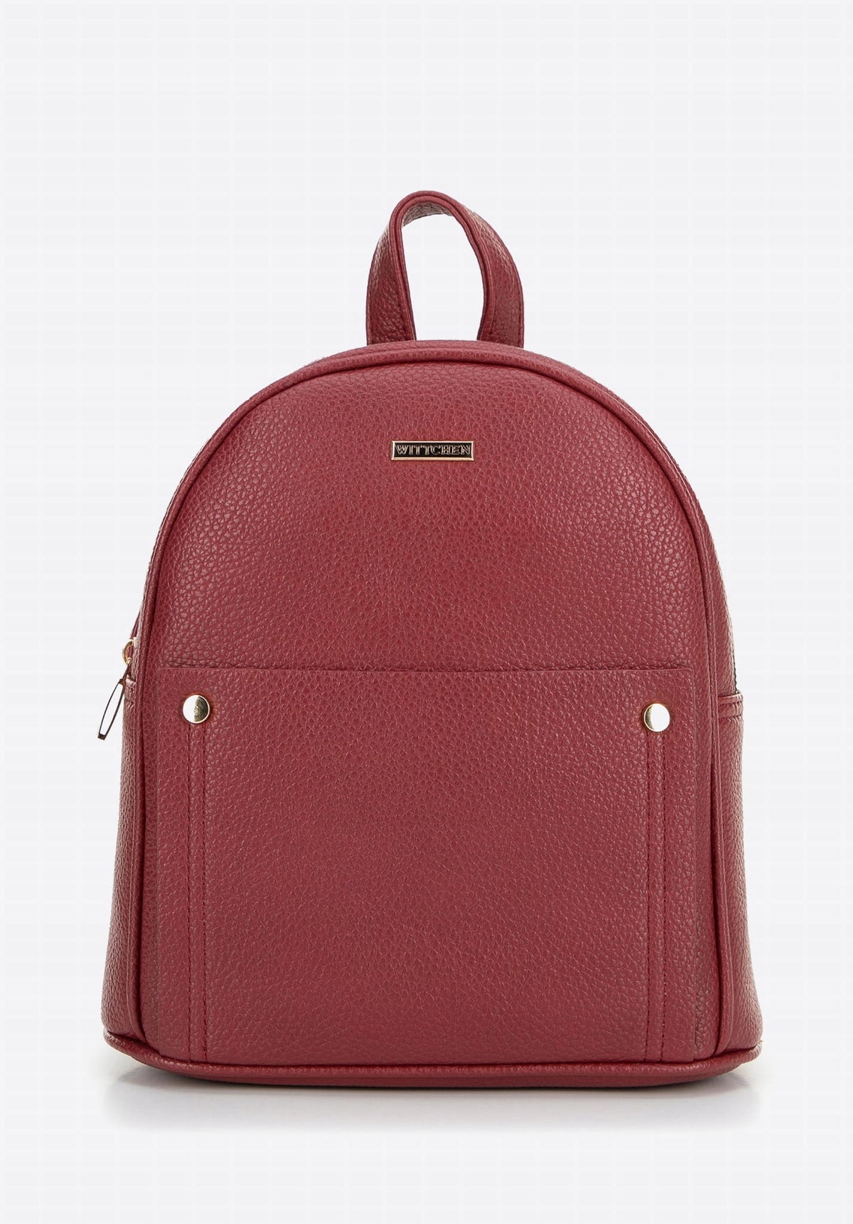 Backpack Wittchen Young with eco-leather 29-4Y-603-3 burgundy Brand WITTCHEN