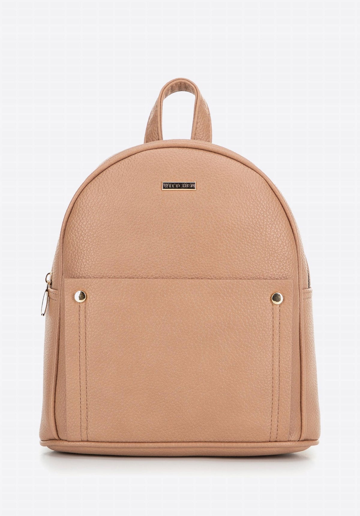 Backpack Wittchen Young with eco-leather 29-4Y-603-9 beige Brand WITTCHEN