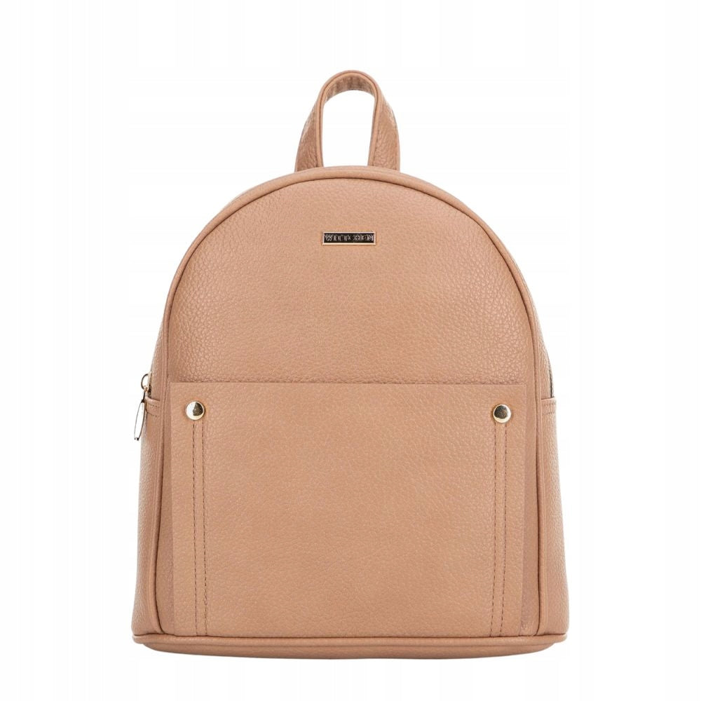 Backpack Wittchen Young with eco-leather 29-4Y-603-9 beige